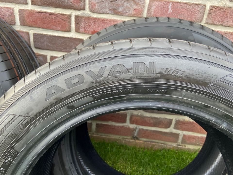 4 neue Sommerreifen Yokohama ADVAN V61 225/55 R18 9H in Hünxe