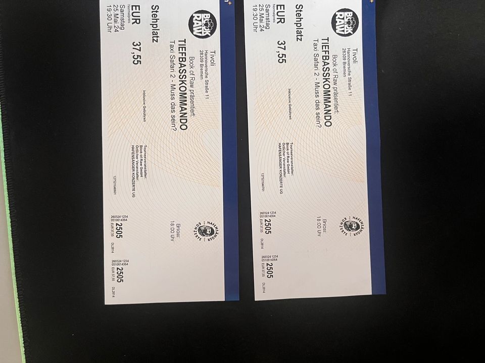 Tiefbasskommando Tickets Bremen in Stade