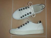 Ecco Soft 8 Trend Leder Schuhe Sneakers Gr. 37 wie neu weiß Bayern - Röttenbach (bei Erlangen) Vorschau