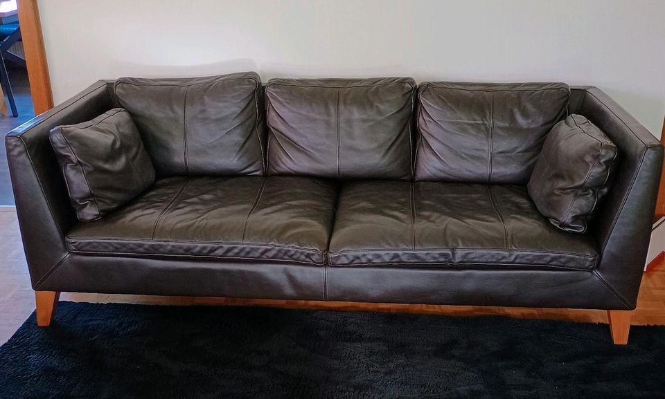 Leder Couch Sofa in Groß-Umstadt