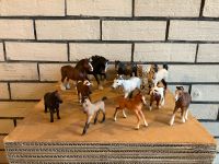 12 Schleich Pferde Ponys Fohlen Baden-Württemberg - Backnang Vorschau