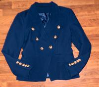 Frauen Blazer Jacke XS dunkelblau mit Schulterpolstern Stuttgart - Wangen Vorschau