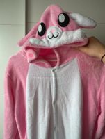 Hase Onesie Pink Größe M Fasching Kostüm Hessen - Lampertheim Vorschau