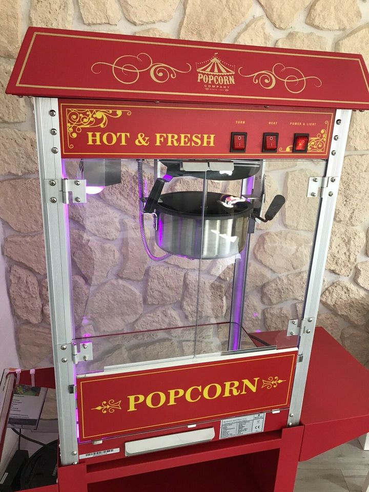 Popcornmaschine mieten Popcorn Maschine leihen Geburtstag Event in Sinn