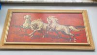 Gemälde Pferde auf rotem Grund, Faust Baden-Württemberg - Mannheim Vorschau