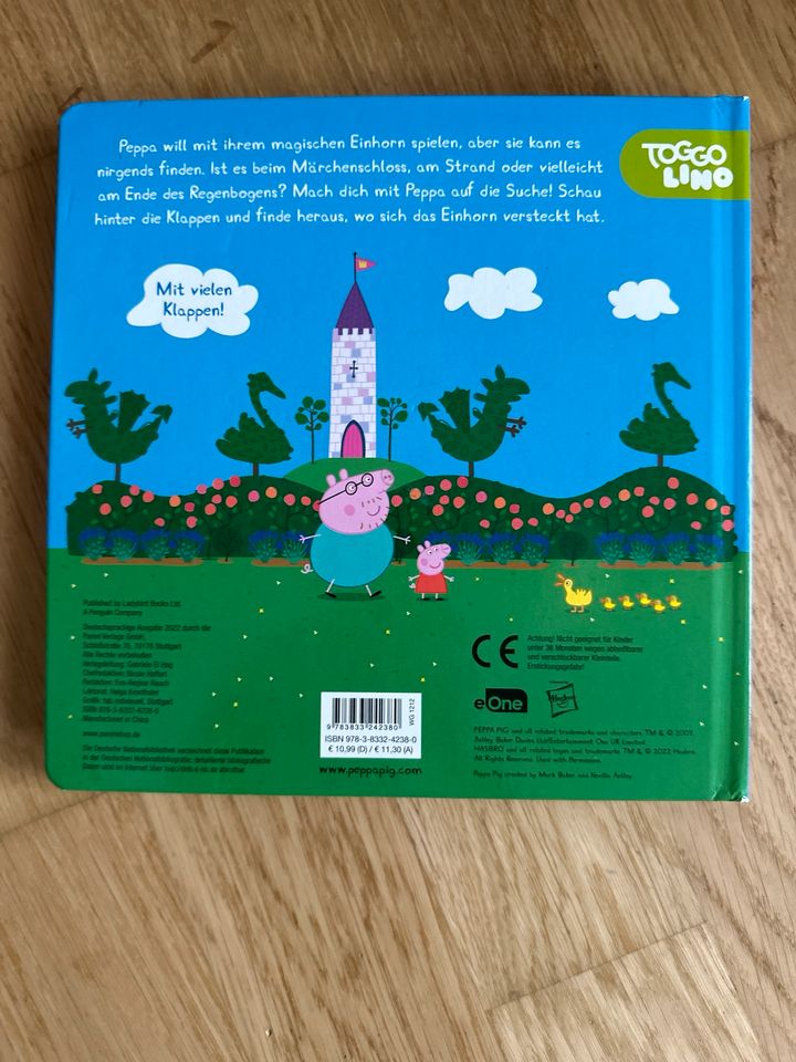 Kinderbuch „Wo ist Peppas magisches Einhorn?“ in Düsseldorf