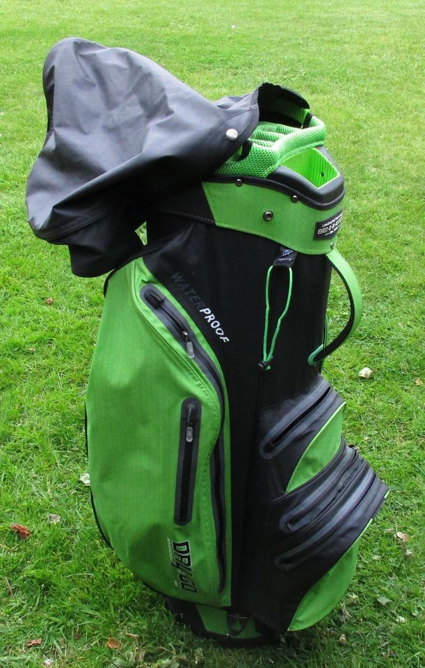 Bennington Golf Bag Dry Go Waterproof Golfausrüstung Neuwertig in Schiffdorf