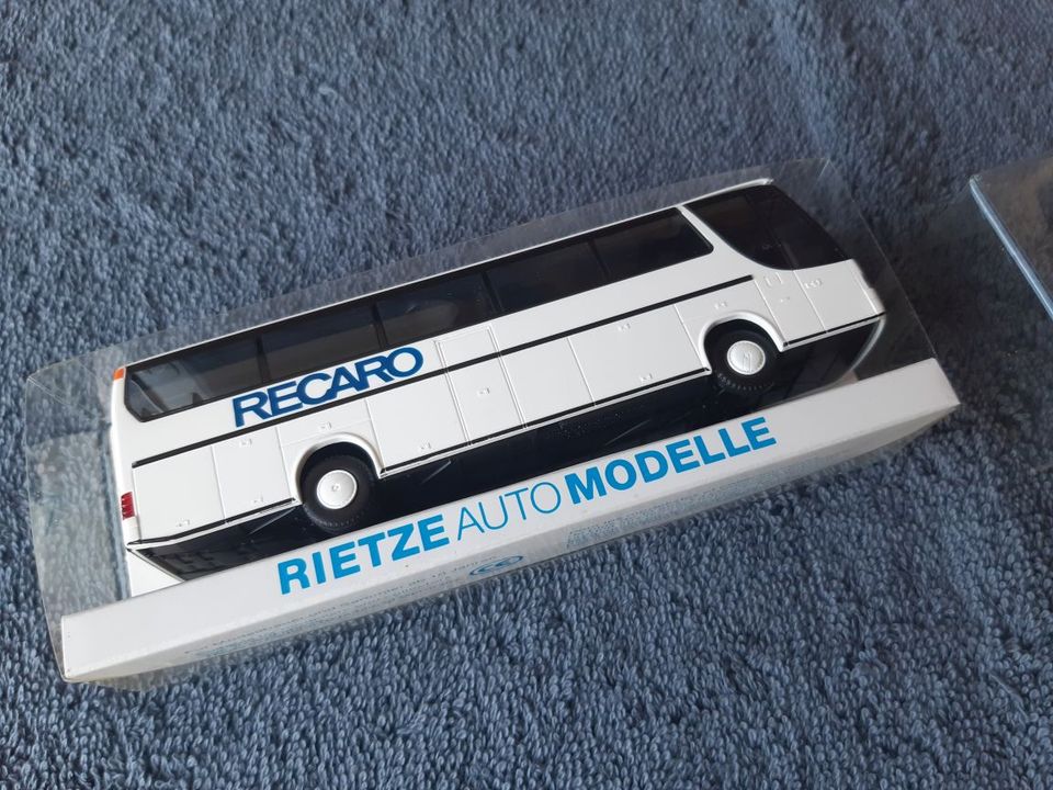 RECARO Bus Kässbohrer Setra Reisebus RIETZE neu OVP H0 1 87 in Hannover
