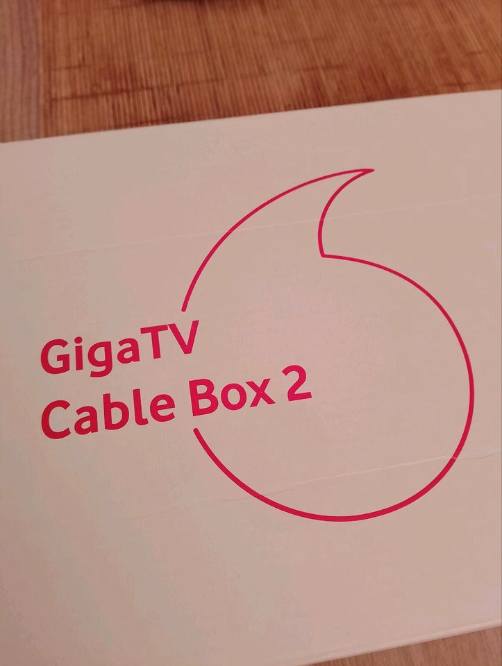 GIGA TV Box2 Cable Receiver + 1 TB Hard Drive Festplatte in Albstadt