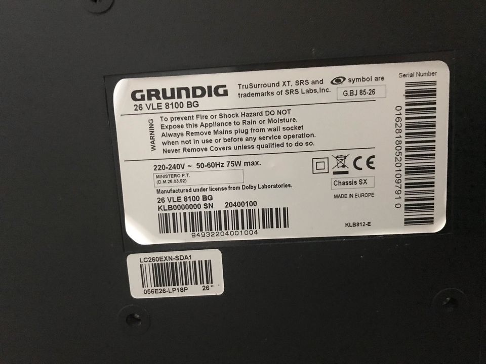 Grundig TV in Lübeck