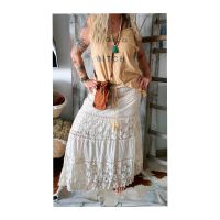 Boho Maxi Rock Gypsy Spitze Ibiza Hessen - Darmstadt Vorschau