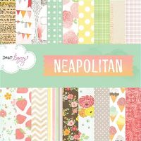 SUCHE Dear Lizzy Neapolitan Paper Pad Sticker Scrapbooking Nordfriesland - Husum Vorschau