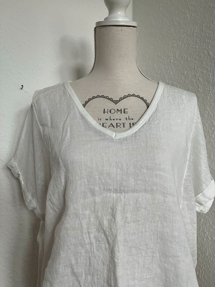 Weißes T-Shirt von Velvet Rose in der Größe XS Neu mit Etikett in Lohmar