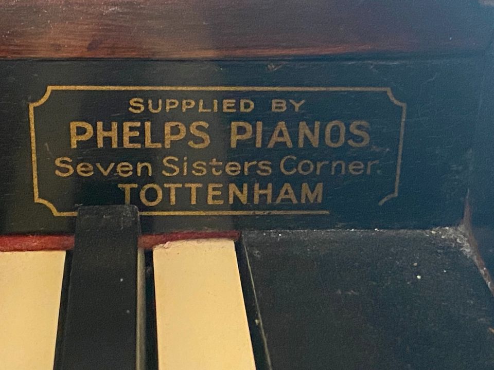 Klavier, John Spencer & Co., London 1895 in Wipperfürth