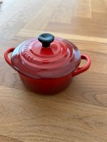 LE CREUSET Topf Mini-Cocotte Keramik Kirschrot rot kochen West - Unterliederbach Vorschau