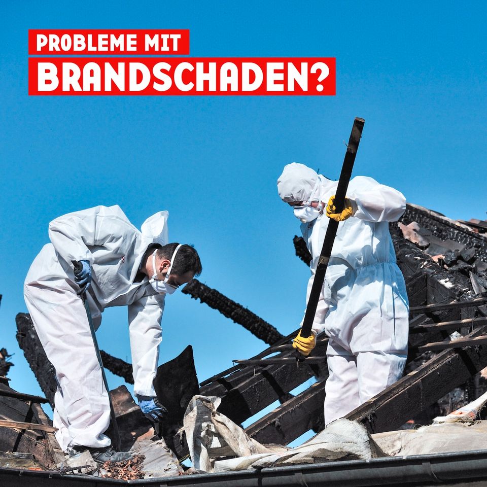 Brandschaden? Wir helfen schnell in Lebus