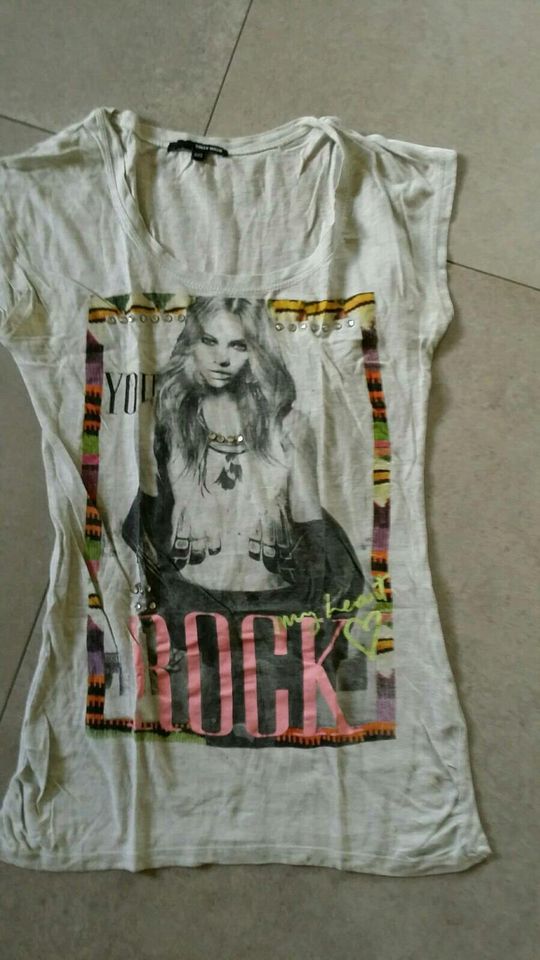 XXS T-Shirt Sommerhemd Rock top Tally Weijl Gr 34 in Karlsbad