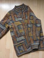 Vintage Cardigan doubleface secondhand old school L Bayern - Schwanfeld Vorschau