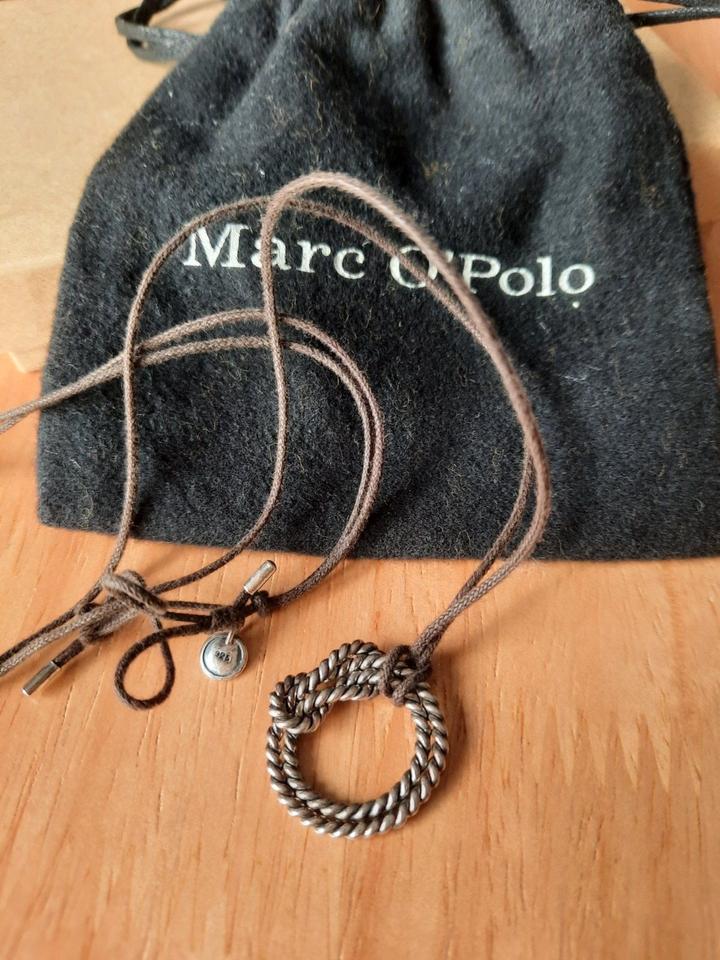 Marc o Polo Kette Halskette  Anhänger Knoten 925 Silber in Altdorf