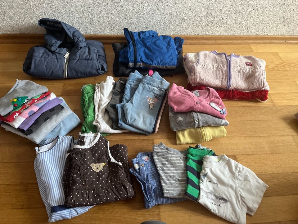 Kleidungspaket Gr. 92 Steiff, Mini Boden, ZARA, H&M, K-way in Dinkelscherben