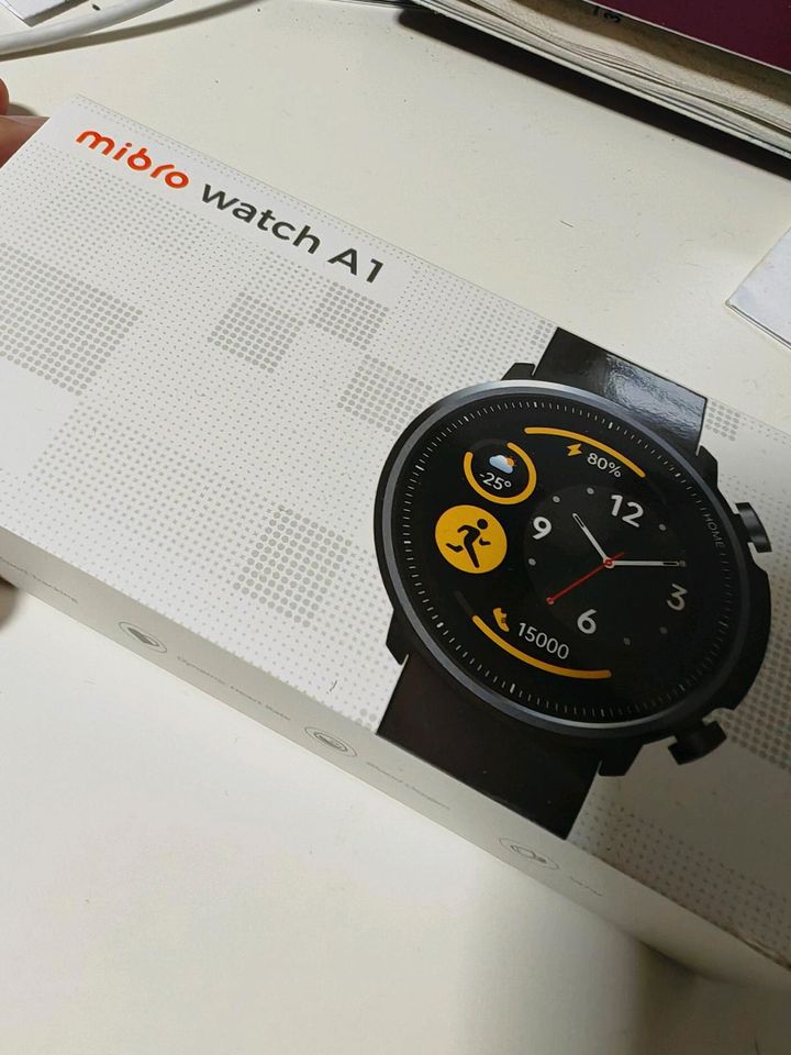 Mibro watch A1 Fitness Uhr schwarz in Oberzent