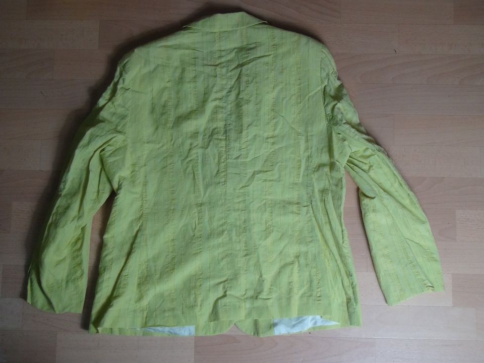 Fuchs Schmitt Damen Blazer Jacke Sakko Gr. 46 gelb-ton in Schwerin