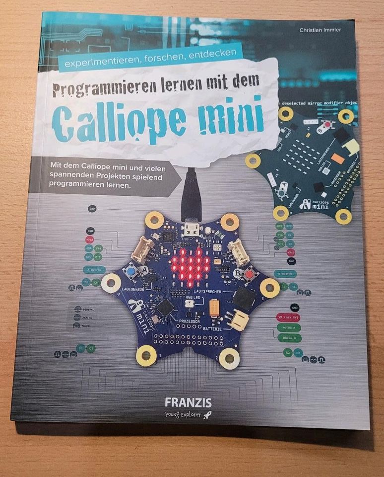 Calliope Mini Buch und Baubox neu Franzis in Kesseling