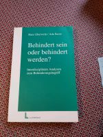 Behindert sein oder behindert werden? Niedersachsen - Oldenburg Vorschau