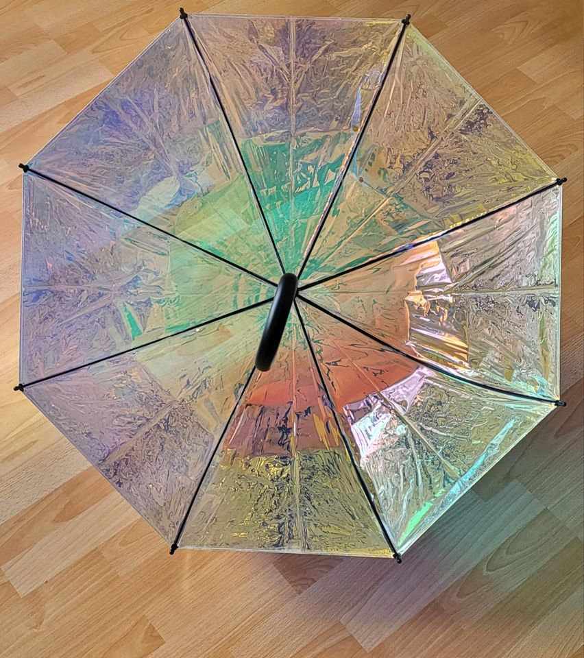 NEU Happy Rain irisierender Regenschirm (Tally Weijl) in München