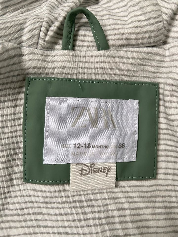 Zara Jacke Regenjacke dünn gefüttert Mickey Mouse Hawaii neu 86 in Erlangen