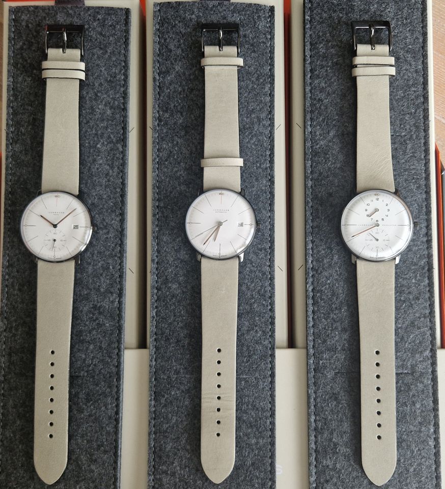 Junghans Max Bill Edition Set 60 NEU limitiert mit OVP in Rödinghausen