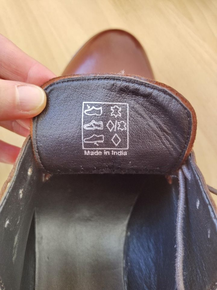 Pier One Schuhe 42 Leder Anzugschuhe Business cognac braun in Berlin