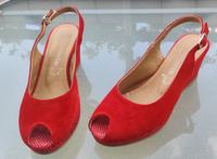 Sandalette für Sie, Größe 38, Tamaris 29303, rot Berlin - Biesdorf Vorschau