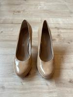 Tamaris Pumps Größe 37 beige High Heels Schuhe Niedersachsen - Bruchhausen-Vilsen Vorschau