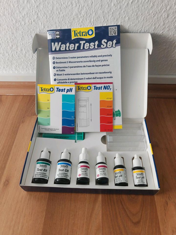 Tetra Wassertest Set pH KH GH No2 Co2 Tröpfchentest in Aarbergen