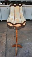 STEHLAMPE DDR FRANSEN HOLZ DEKO OSTALGIE VEB LAMPE LEUCHTE Sachsen - Erlau Vorschau