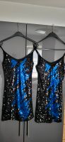 Pailletten Kleid 2x Zwilling schwarz blau Tanzkleid Berlin - Mitte Vorschau