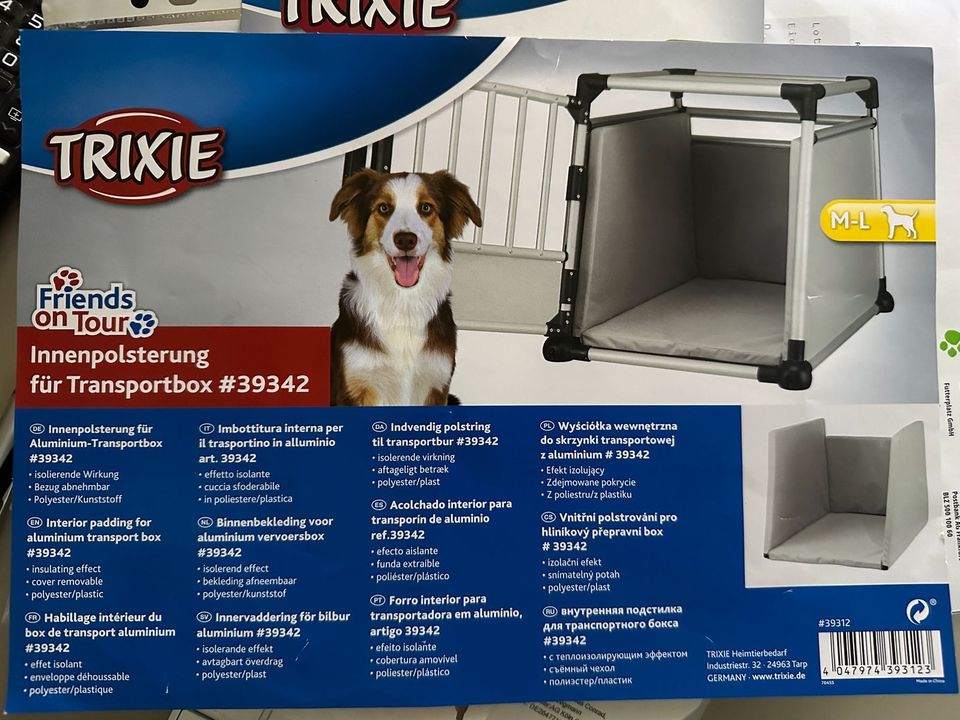 Hunde Transportbox für Auto/KFZ Trixie Größe M-L in Pähl