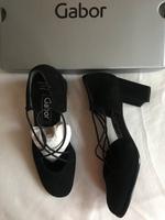 Gabar Fashion Pumps, Gr 5,5 (38,5) Schwarz, Echtleder, Neu Sachsen-Anhalt - Naumburg (Saale) Vorschau