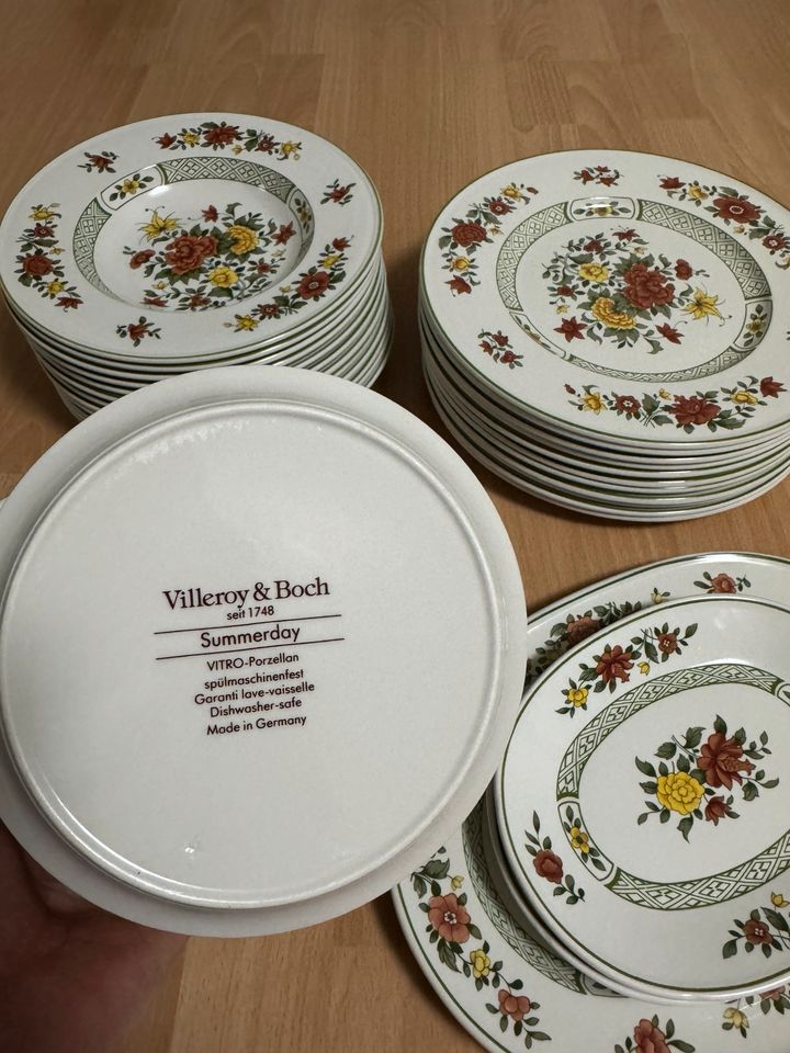 Summer Day- Villeroy & Boch: Porzellan Geschirr Service in Radolfzell am Bodensee