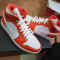 Jordan 1 mid metallic orange / electro orange eu 41 / us 8 Köln - Nippes Vorschau