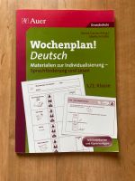 Wochenplan!  Deutsch - Materialien zur Individualisierung Baden-Württemberg - Görwihl Vorschau