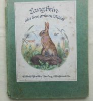 Ein Hasen-Kinderbuch zum Osterfest „Langbein“ ( 1937 ) Mecklenburg-Vorpommern - Rödlin Vorschau