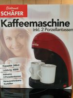 Kaffeemaschine Schäfer incl. 2 Tassen Baden-Württemberg - Reutlingen Vorschau