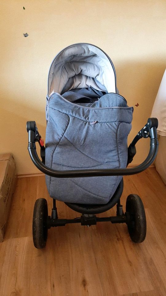 Kinderwagen, Buggy, Knorr Baby Voletto Emotion, Light Blue in Riedlhütte