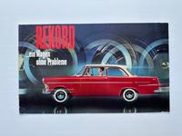 Prospekt / Brochure Opel Rekord ...ein Wagen ohne Probleme, 1963 Rheinland-Pfalz - Montabaur Vorschau