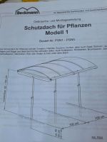 Schutzdach für Pflanzen Dresden - Laubegast Vorschau