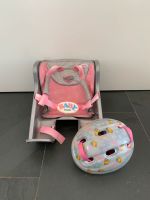 **TOP** Puppen Fahrradsitz Baby Born mit Helm Bayern - Schaidenhausen Vorschau