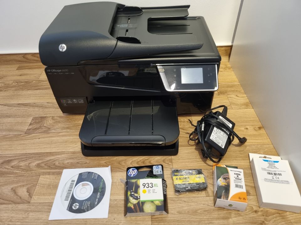 Drucker / HP / Officejet 6600 / Farbe / komplett in Flieth-Stegelitz