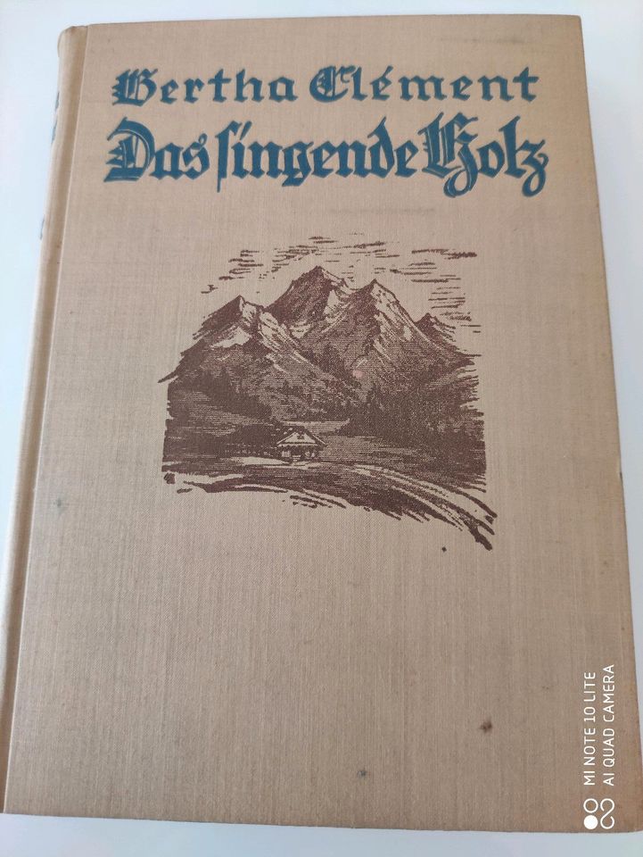 Buch: Das singende Holz.  Berta Clement. Antik. in Dortmund